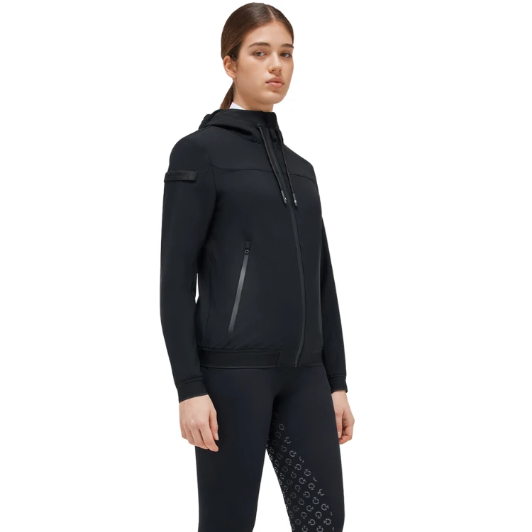 Softshell Cavalleria Toscana Velvet Hooded Femme