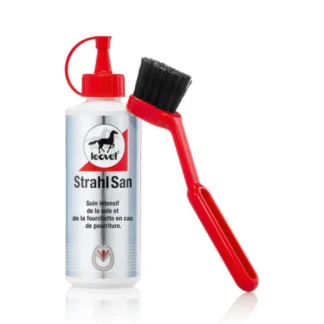 Soin De La Fourchette Leovet "Strahlsan" Avec Brosse