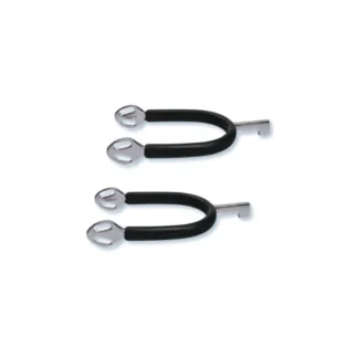 Eperons Stubben SEQ Acier Inox En Caoutchouc 20mm