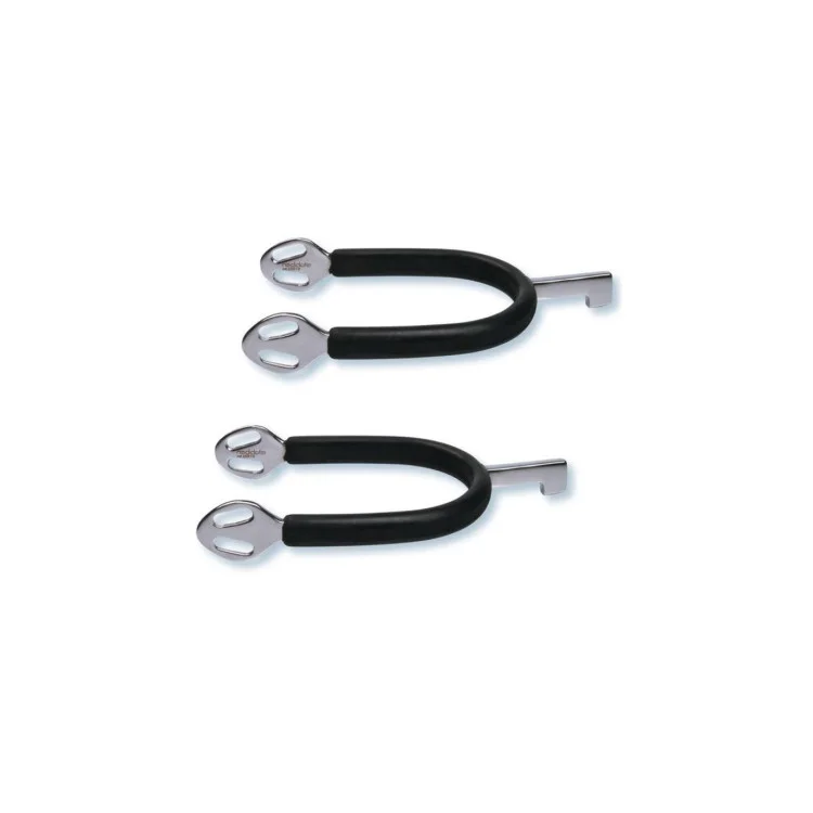 Eperons Stubben SEQ Acier Inox En Caoutchouc 20mm