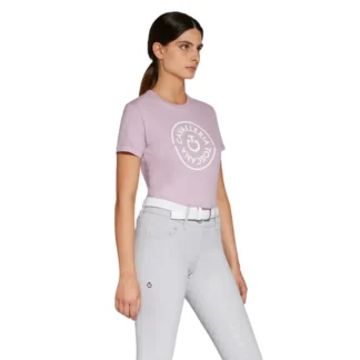 T-Shirt Cavalleria Toscana Double Orbit Coton