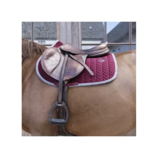 Tapis de Selle Kentucky Velvet Contrast Jumping