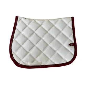 Tapis de selle Silver Crown Double Carré