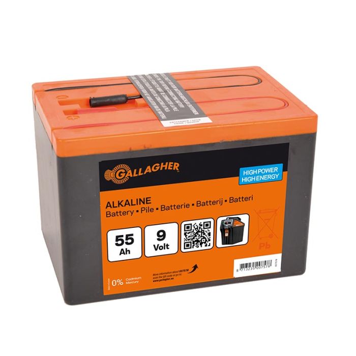 Gallagher Powerpack Battery (9V, 55Ah)