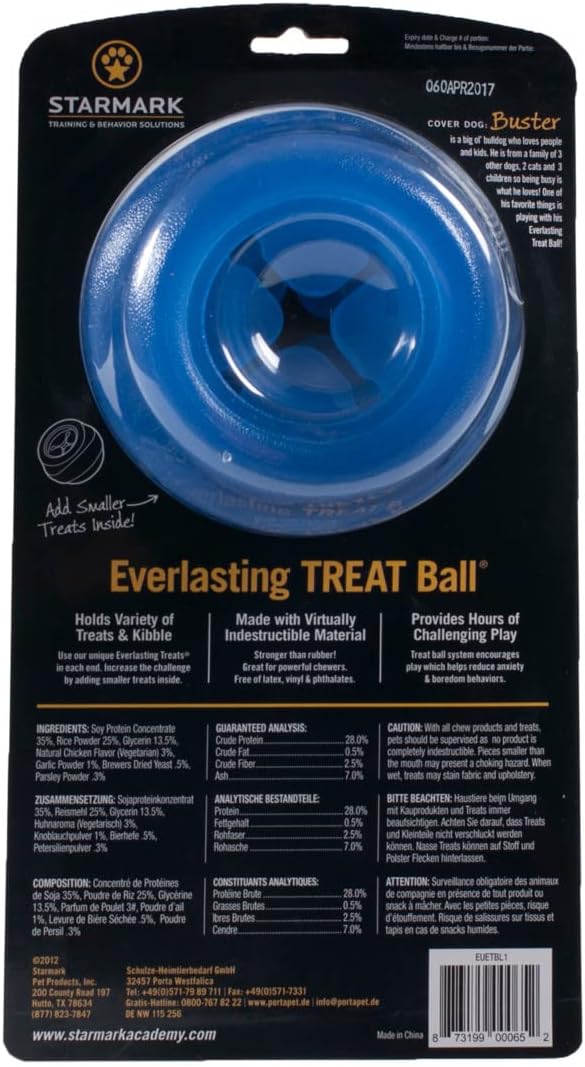 Starmark Everlasting Dog Treat Ball, Large — изображение 3
