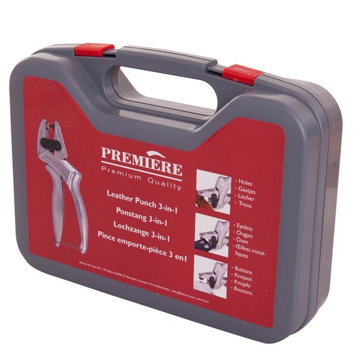 Premiere Leather Punch 3- in-1