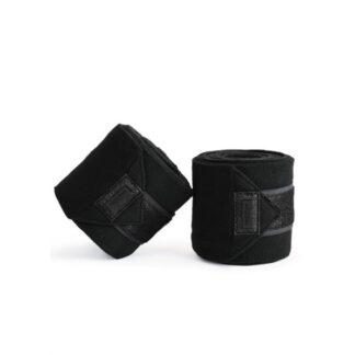 Equestrian Stockholm FW'22 All Black Glimmer bandages
