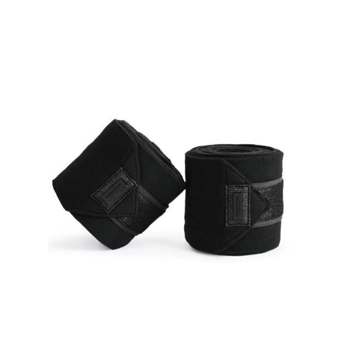 Equestrian Stockholm FW'22 All Black Glimmer bandages