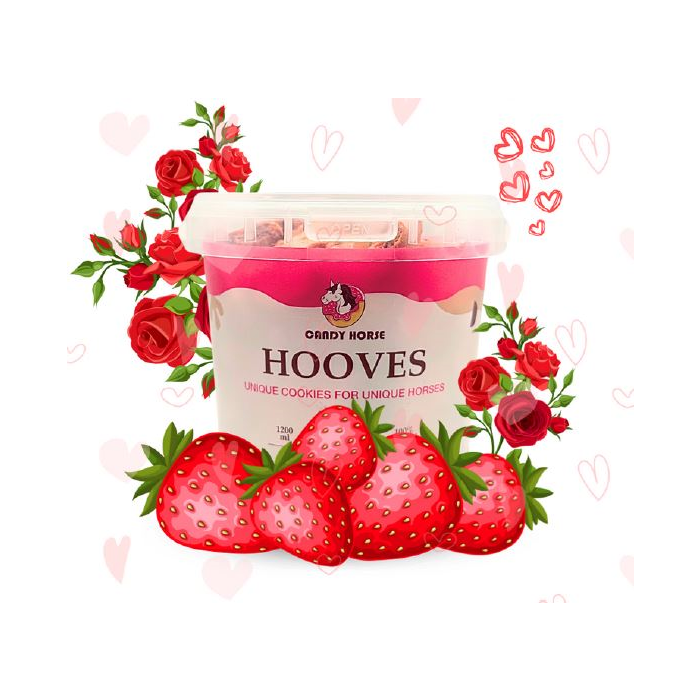 Candy Horse Valentine Treats Rose & Strawberry