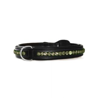 Equestrian stockholm SS'21 Deep Olivine dogcollar