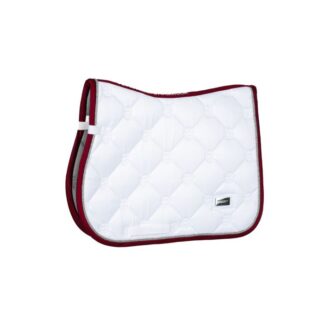 Equestrian Stockholm SS'23 White perfection Bordeaux jump pad