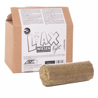 Lax Light with Hay/straw/spice nibble block for Horses