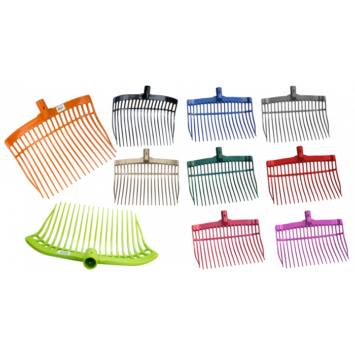 V-PLAST plastic manure fork without handle