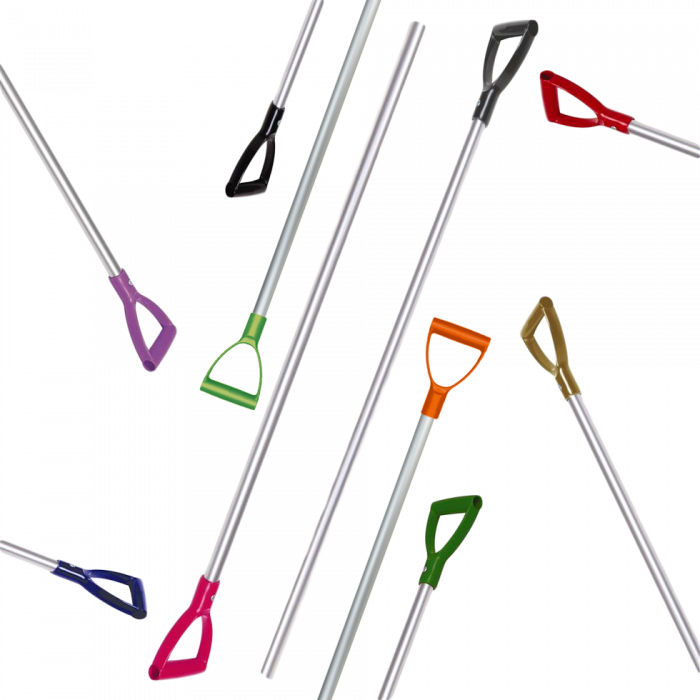 V-PLAST manure fork handle aluminum 115 cm