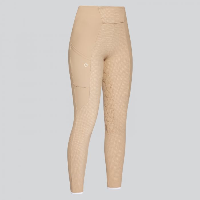 Cavalleria Toscana SS'24 CT Perforated Full Grip Leggings Woman
