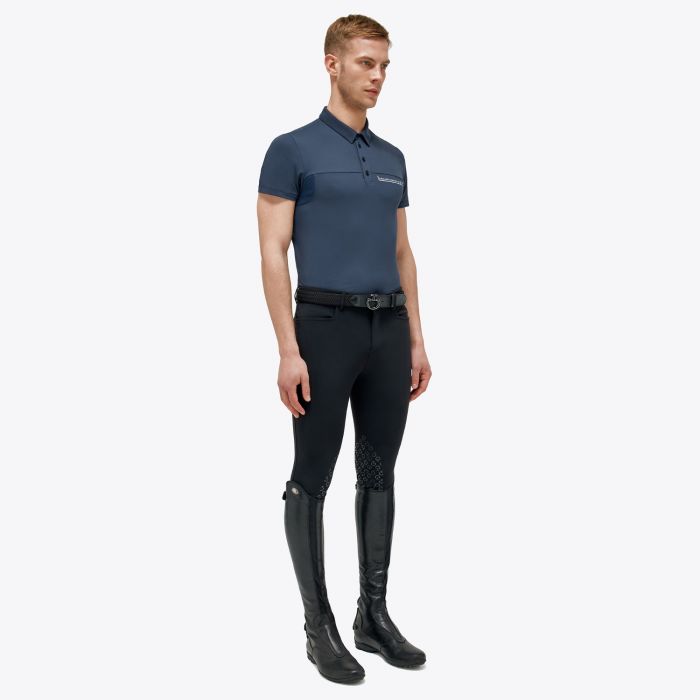 Cavalleria Toscana SS'23 Tech Piquet CT Team Polo Men
