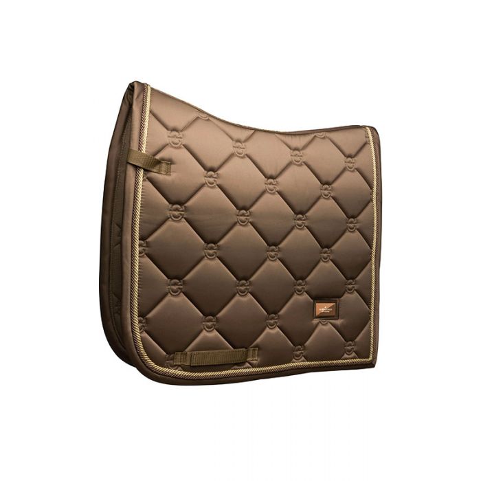 Equestrian Stockholm dressage pad Shiny Champagne