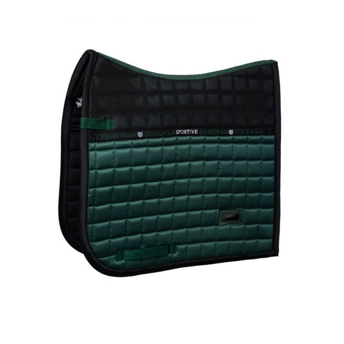 Equestrian Stockholm FW'22 Sportive Sycamore Green dressage saddlepad