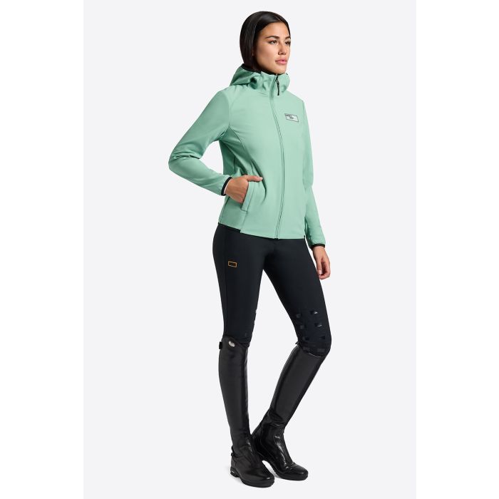 RG SS25 Jersey Hooded Zip Softshell Jacket Women