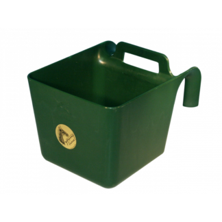 Plastic feeding bucket