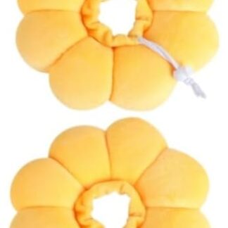 4pcs compound cone collar adjustable cat collar cat elizabethan collar cat pet recovery collar pet neck circle cat neck collars dog cone collar the cat cotton Donut