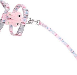 HAPINARY 1 Set of Tow Rope Cat Dog Rabbit Kitten Vest Cat Vest Lead Rabbit Accessories Cat Collar Lead Adjustable Kitten Harness Anti Break Free Hedgehog Travel Fabric