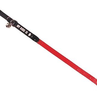 Nobby My Boss is Address Cat Collar, Red