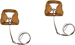 Yardwe 2St Seilgeschirr Frettchen Aquarienbrücke Heimtierbedarf Welpe Leine keilriemen Katze Geschirr Gurt Haustierzubehör Katzengurt Westenstil Gürtel Kettenblatt Hündchen