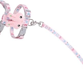 Parliky 1 Set of Tow Rope Cat Dog Rabbit Running Rope for Kittens Puppy Harness, Lead Pet Harness Kitten Vest Puppy Cat Supplies Rope for Cat Harness Fabric