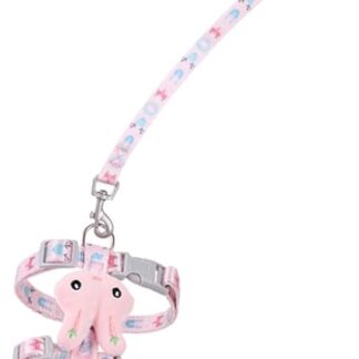 WOONEKY 1 Set Tow Rope Cat Dog Rabbit Escape Proof Vest Belt Pet Collar Cone Harness for Cats Travel Vest Lead Cat Traction Rope Adjustable Running Rope Fabric