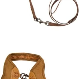 FOMIYES 2pcs Matte Fleece Harness Ferret Herringbone Harness Jockstrap Body Puppy Wedge Strap Pet Accessories Pet Harness Herringbone Belt Chainring Strap Linen