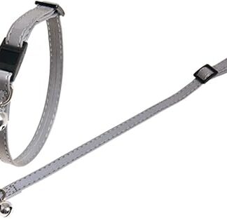 Karlie Collar Para Gatos 10Mm 30Cm,plata Reflectante