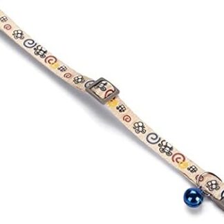 Flamingo Cat Collar as Mouse 30 cm 10 mm White