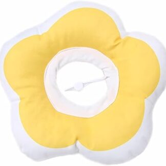 Healing Puppy Pet Cone for Kitten Adjustable Surgery Recovery Flower Soft Design Neck Cat Collar
