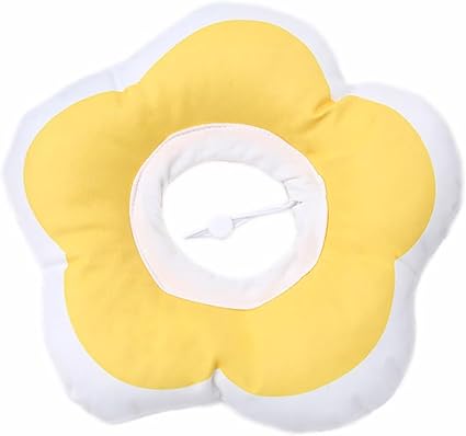 Healing Puppy Pet Cone for Kitten Adjustable Surgery Recovery Flower Soft Design Neck Cat Collar