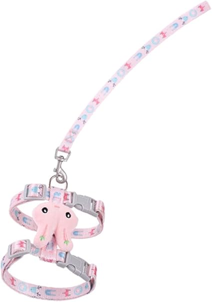 Mipcase 1 Set Hand Rope Dog and Cat Rabbit Lead Puppy Collars Hamster Lead Cat Clothing Harness Lead Small Animal Vests Lead Cat Adjustable Harness Cat Lead