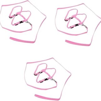 POPETPOP 3st Rote Leine Kaninchenleine Meerschweinchenleine Katzengeschirr Zugseil Für Haustiere Haustierzubehör Katzenhalsband Leine Die Katze Einstellen