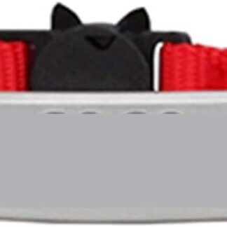 HCHGJKN Basic Hundehalsbänder Customize Personalized Cat Collar Safety Breakaway Small Dog Engraving Cute Adjustable for Puppy Kittens Necklace(D)