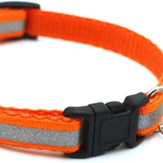Reflektierendes und Bell Cat Collar Sicherheitselastisches verstellbares Halsband Haustierprodukt 12 Only Neck