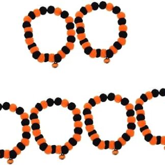 YARNOW 6 STK Halloween-Kragen Katzenhalsband im Glockendesign Fliegen für Haustiere Halloween pet Collar Cat Collar Decoration waschbares Katzenhalsband Halsband für Hund Nylon