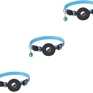 minkissy 3pcs cat collar puppy collars for small puppies collar for puppy pet collar chocker padded dog collar holder collar pet outdoor collar breakaway puppy collars pet breakaway collar