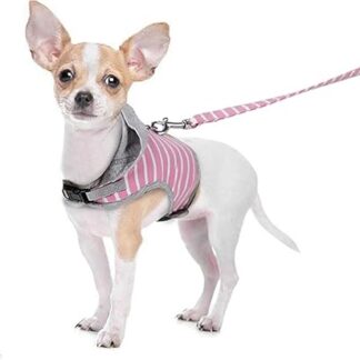 BESPORTBLE Haustier-Pullover Hundegeschirr Geschirr Und Leine Geschirr Für Welpen Wanderjacken Outdoor-Weste Katzen Leine Katzenzubehör Für Wohnungskatzen Kätzchen-Kragen Rosa Reine Baumwolle