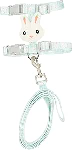 FONDOTIN Leinen Käfig Hundeleine Laufgürtel Für Hunde Kette Flucht Aus Dem Katzengeschirr Handhaben Geschirr Für Katzen Welpenleine Geschirre Kragen Und Bausatz Bungee Kaninchen Green Nylon