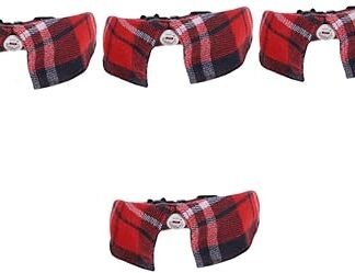 minkissy 4pcs adjustable cat collar upholstery trim indoor decor collars for kittens pet collar goblincore room decor kitten collars cat bell collar Cat decor England Cloth big cat
