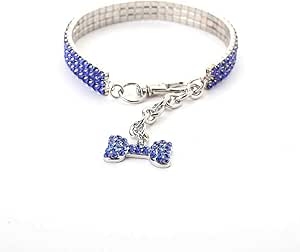 Verstellbare Kragen verstellbar Abnehmbare Katzenhalsband Pet Products Orange Cat Collar Licht für kleine Hunde und Katzen Blau,Blau,M