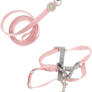 FRCOLOR 2 Sätze Verstellbares Katzengeschirr kleines Geschirr für Katze für Hunde Gürtel Welpengeschirr Kätzchenleine Laufgeschirr und Leine für Katzen der Hund Hundeleine