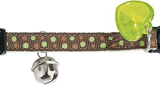 hunter Dotsverde Cat Collar with Bell