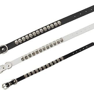 Pet Cone Boy Collars Necklace Halloween Necklace for Boy Necklace Boy Bow Tie Large Dog Collar Cat Breakaway Cat Tie Cat Collars Black Bowtie Black Choker Skull Pet Supplies