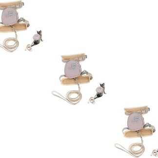 INOOMP 3St hunderucksack Leine cat Leash cat Harnesses Kätzchenleine Katze verstellbares Geschirr laufweste Laufleine für Katzen verstellbare Katzenweste Haustier Gurt Katzenzubehör Nylon