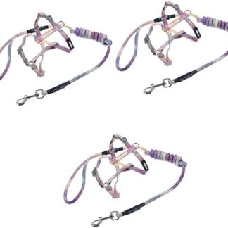 INOOMP 3St Racer-Gurtzeug Katzenbedarf Hund läuft pet Supplies haustierbedarf Leine Reisezubehör Geschirr für Katzen Fluchtsicheres Katzengeschirr I-förmig Jacke Hündchen einstellen Weste